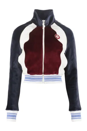 Chenille logo sweatshirt
