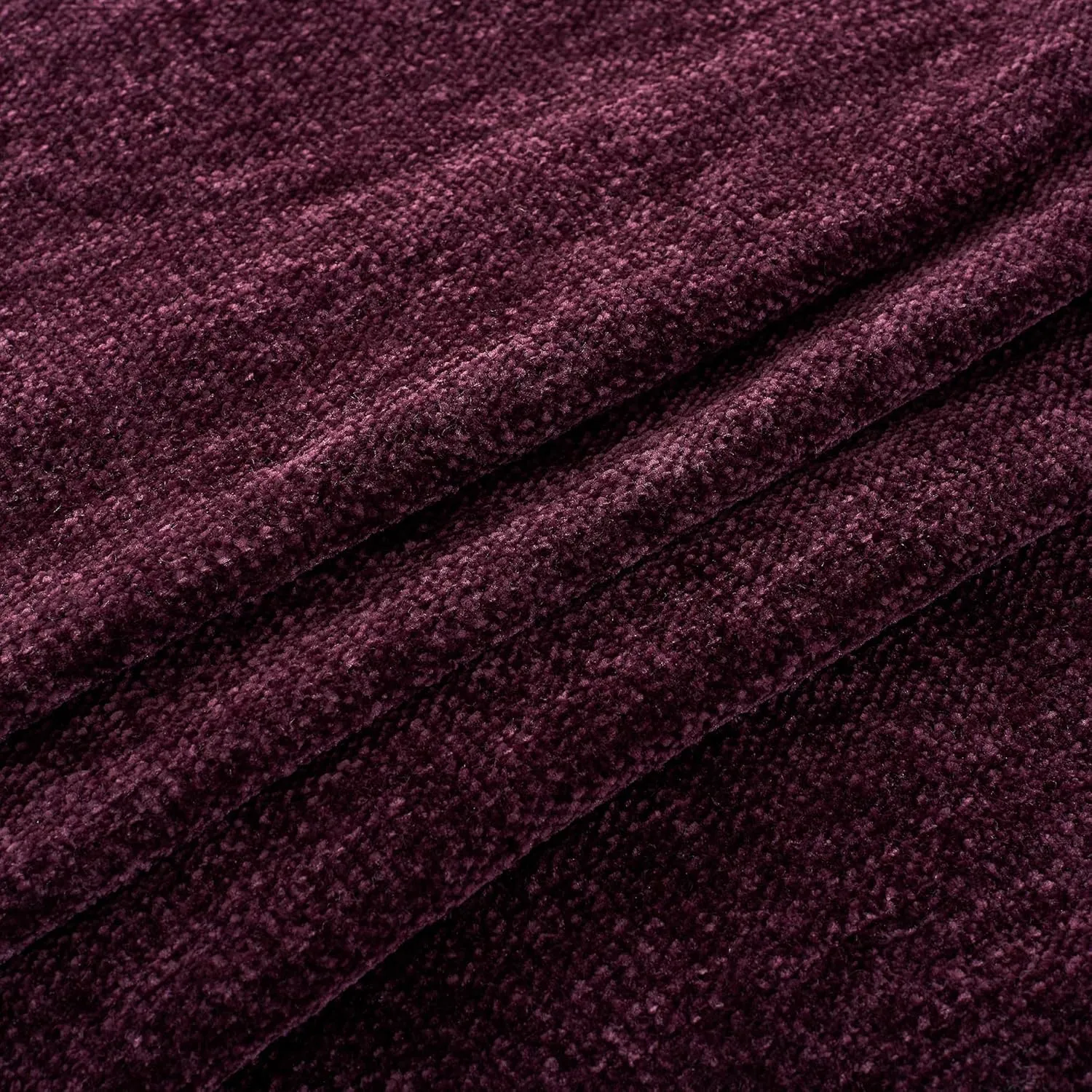 Chenille Throw Blanket for Couch with Tassels,50"X60" Soft Cozy Lightweight Knitted Boho Decorative Blankets for Bed and Sofa,Aubergine