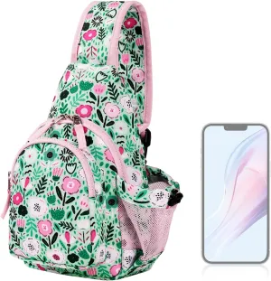 Choco Mocha Kids Sling Bags for Girls Crossbody Bag Girls Purses for Kids 8-10 10-12