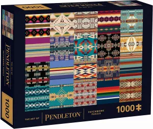 Chronicle Books The Art of Pendleton Patchwork 1000-Piece Jigsaw Puzzle