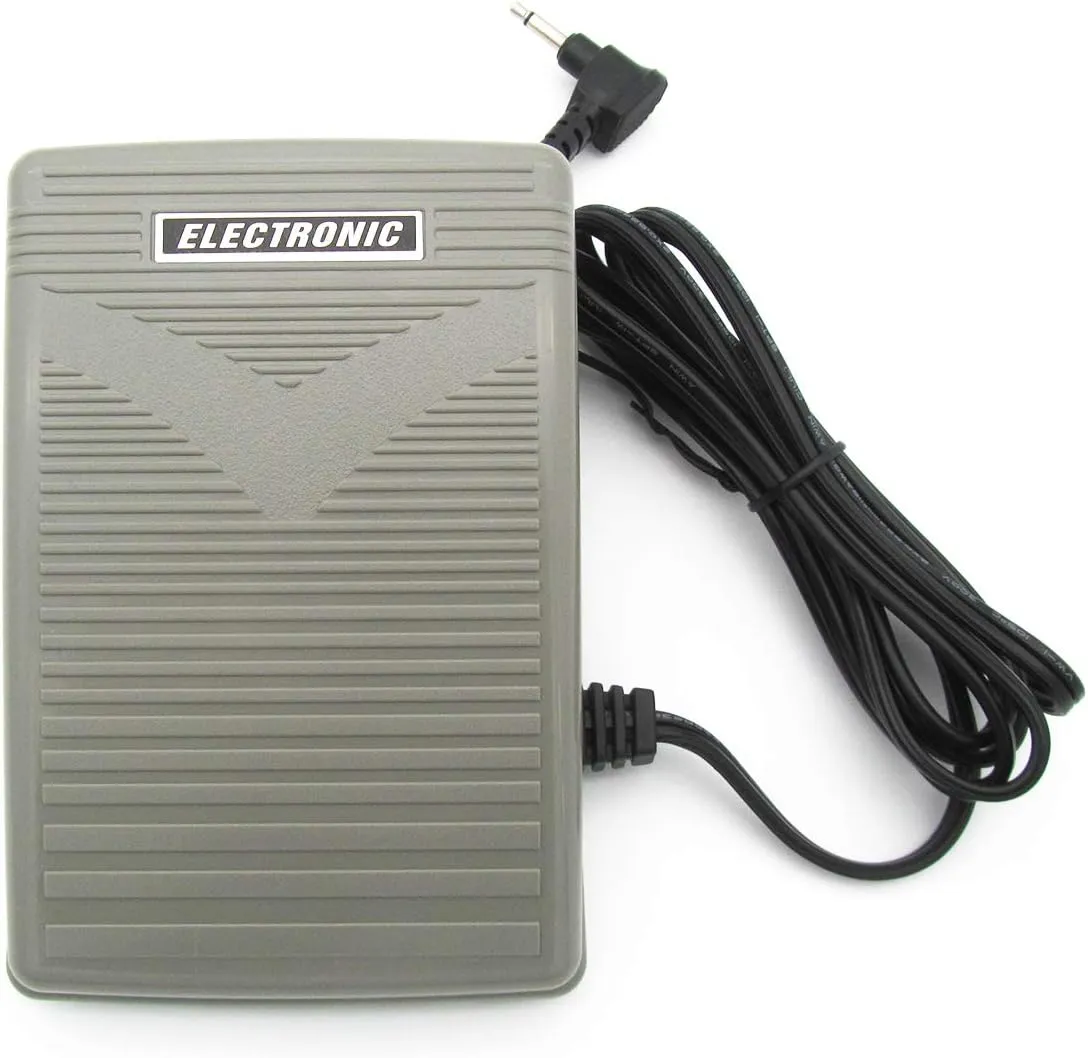 CKPSMS Brand -1PCS #4C-333BL Foot Control Pedal Compatible with/Replacement for Singer Brand 7460,7461,SES2000,8763 Curvy,8768,8780 Curvy,7258 Quantum Futura CE-100,150,200,250,300,350 Series