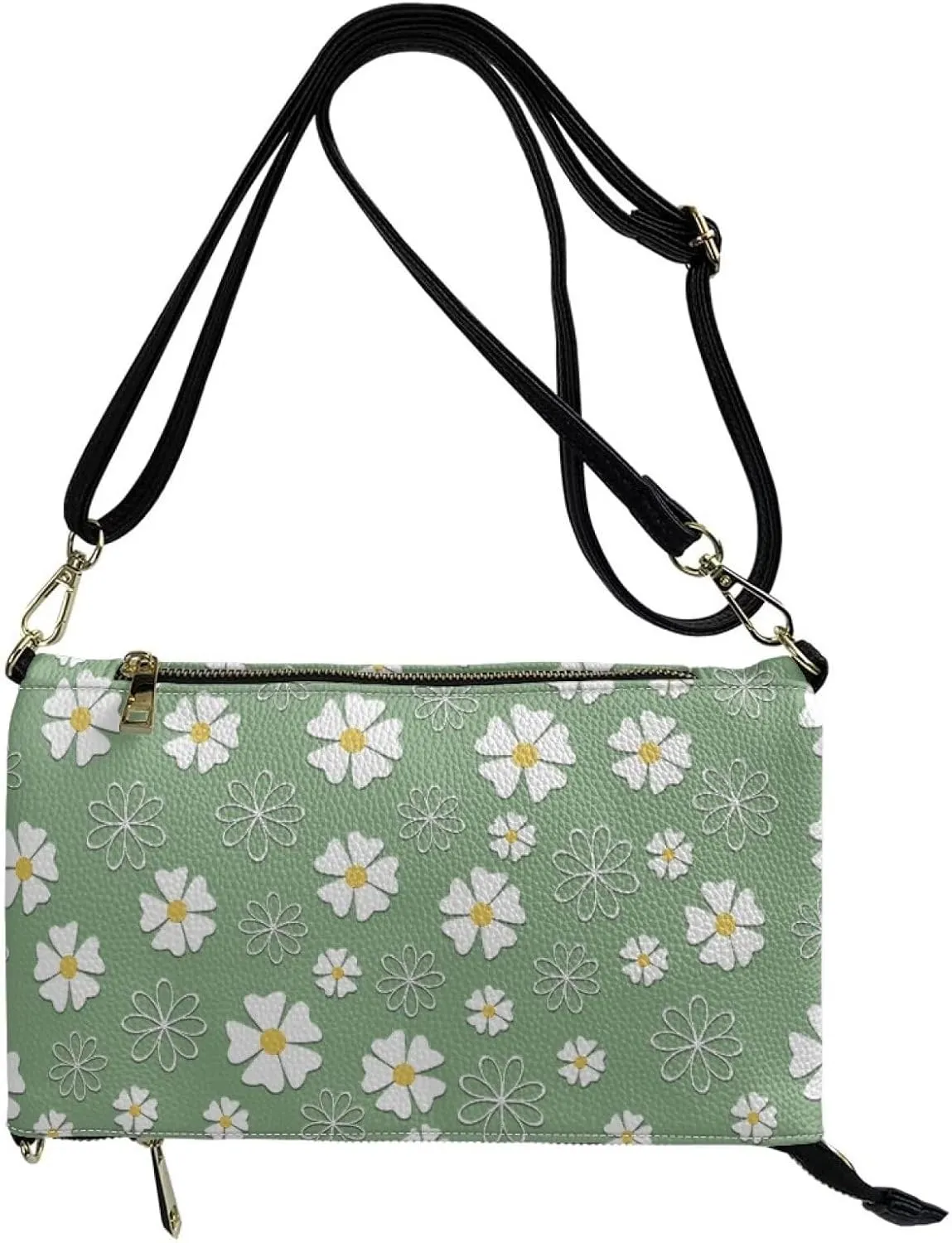 Clutch Purses for Women Leather Crossbody Shoulder Bag Handbag with Strap Anti-dirty Formal Dressy Purse