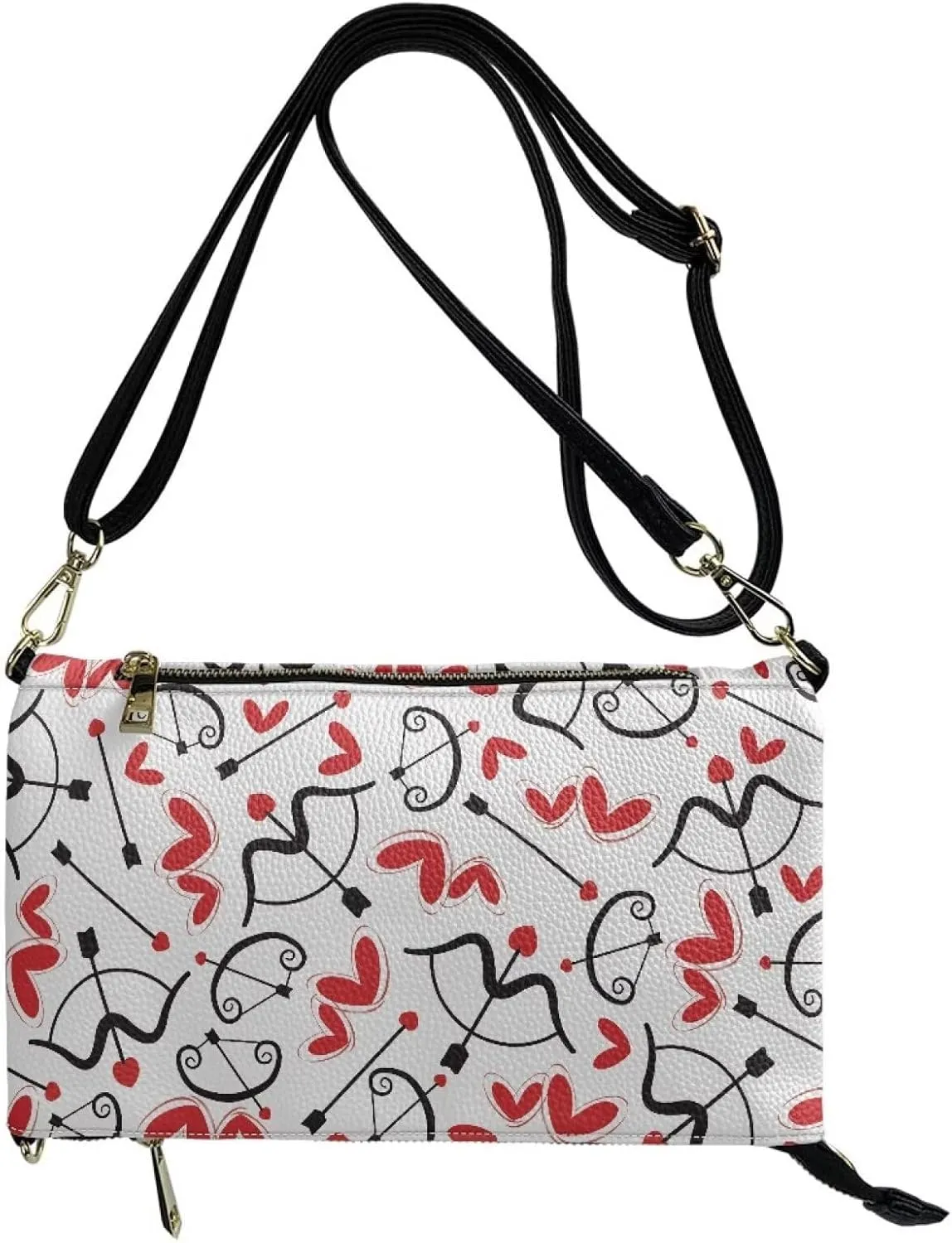Clutch Purses for Women Leather Crossbody Shoulder Bag Handbag with Strap Anti-dirty Formal Dressy Purse