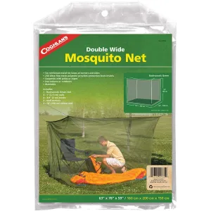 Coghlan's Mosquito Net, Backwoods, Olive Green, Double Wide / 240-mesh (9765)