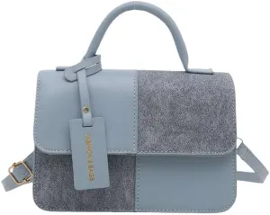 cross-body bag Patchwork Color Collision Small Square Bag