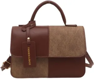 cross-body bag Patchwork Color Collision Small Square Bag