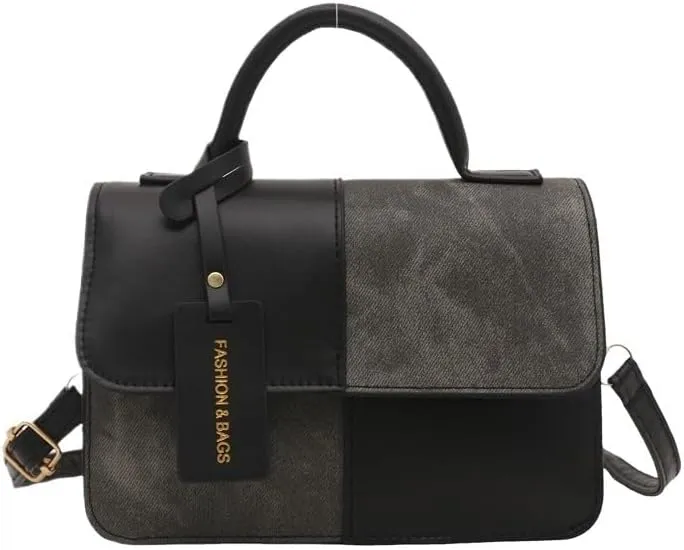 cross-body bag Patchwork Color Collision Small Square Bag
