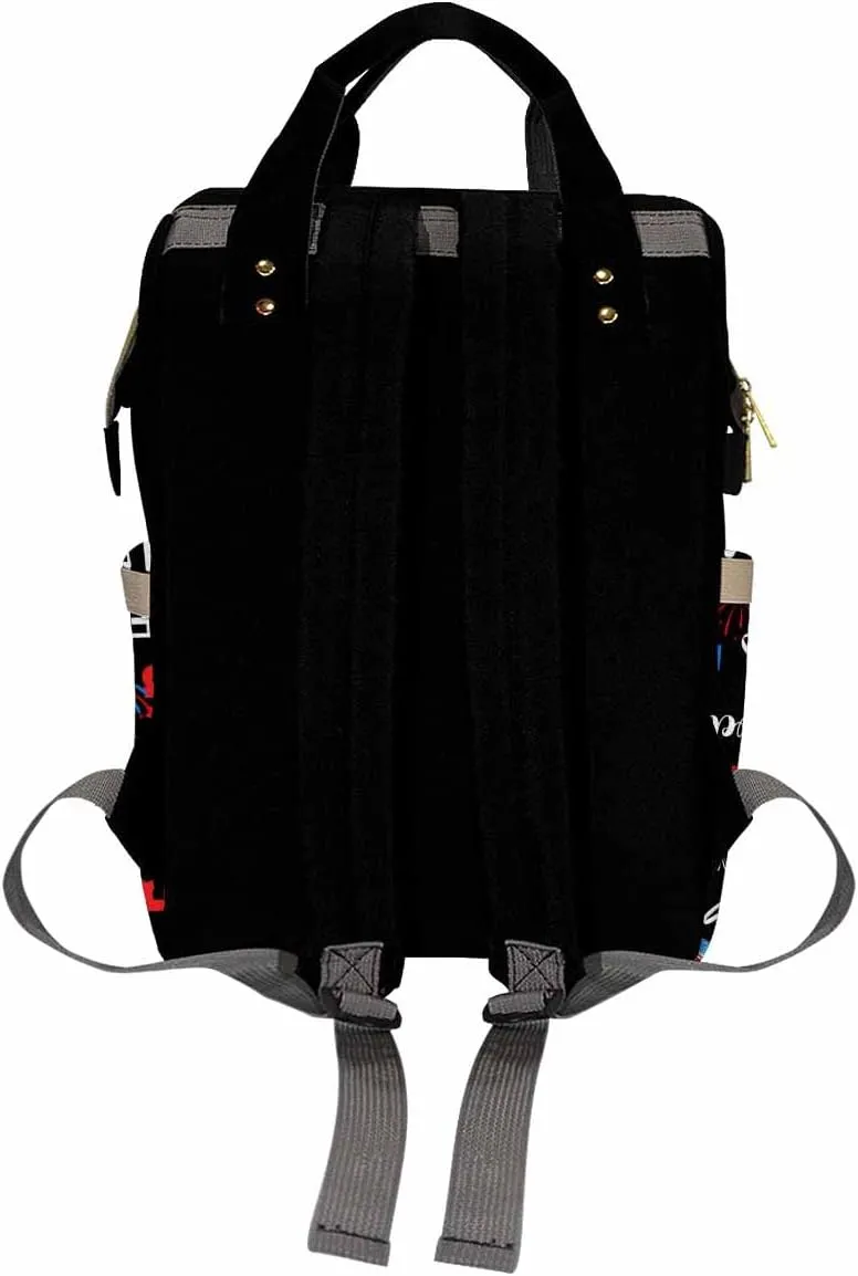 Customized Diaper Bags For Baby Customized Diaper Backpack for Holiday Travel Casual Daypack Personalized Diaper Bags For Baby Hiking Bag