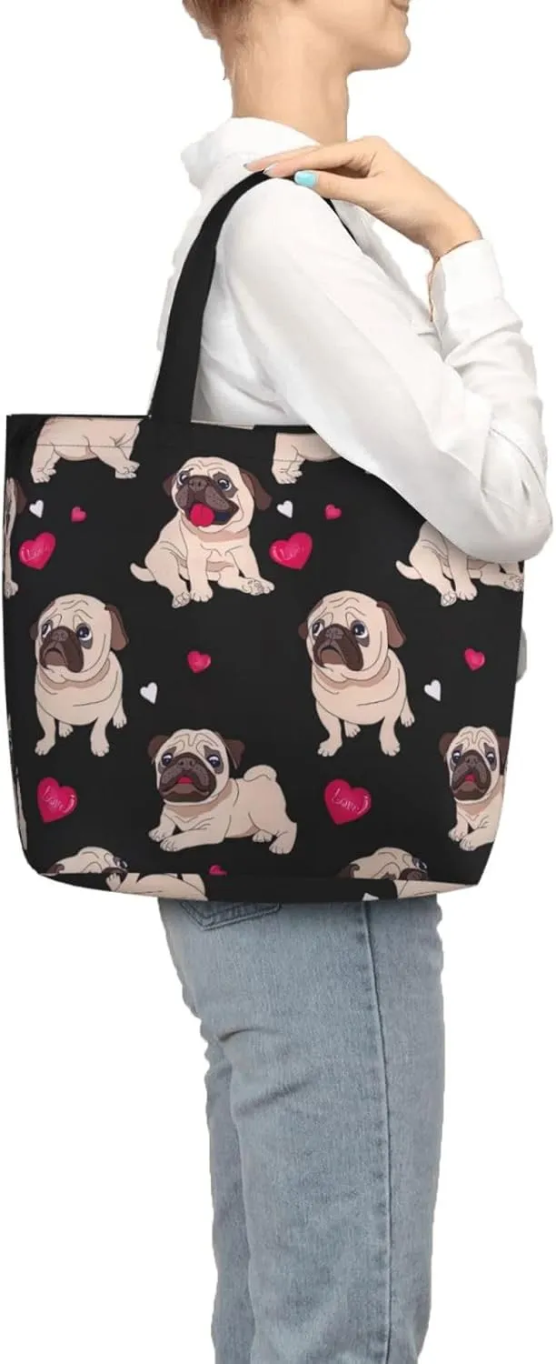 Cute Horse Print Fashion Tote Bag,Travel Handbag For Women, Hobo Bags, Work Shoulder Bags Crossbody Bag