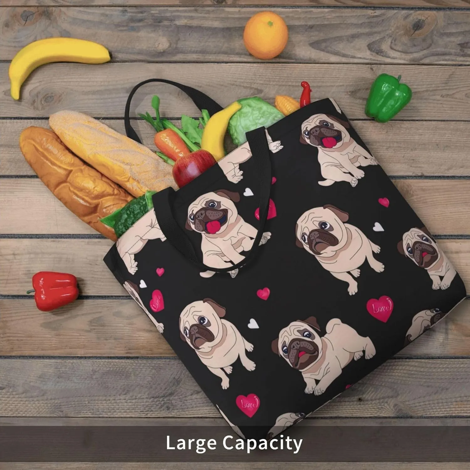 Cute Horse Print Fashion Tote Bag,Travel Handbag For Women, Hobo Bags, Work Shoulder Bags Crossbody Bag
