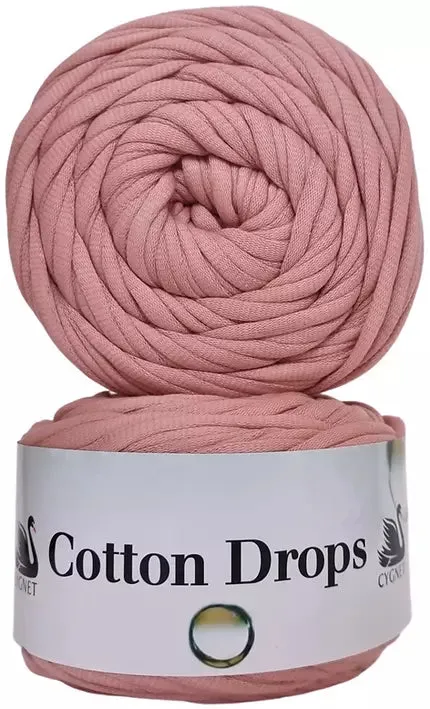 Cygnet  Yarn Tubular Chunky - Cotton Drops Sweet pink