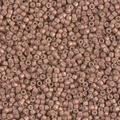 DB 1165, Galvanized Matte Muscat- Miyuki Delica Beads - Size 11 - 5 grams - Japanese Cylinder Seed Beads - Wholesale & Retail -