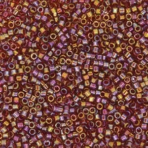 DB 2375, Boysenberry Inside Color Lined - Miyuki Delica Beads - Size 11 - 5 grams - Japanese Cylinder Glass  Seed Beads - Wholesale & Retail