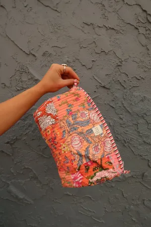 Debbie Quilted Cosmetic Bag