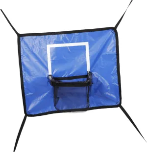 DECHOUS Trampoline Basketball Hoop Basketball Frame Indoor Rack Fun Basketball Rack for Children's Play