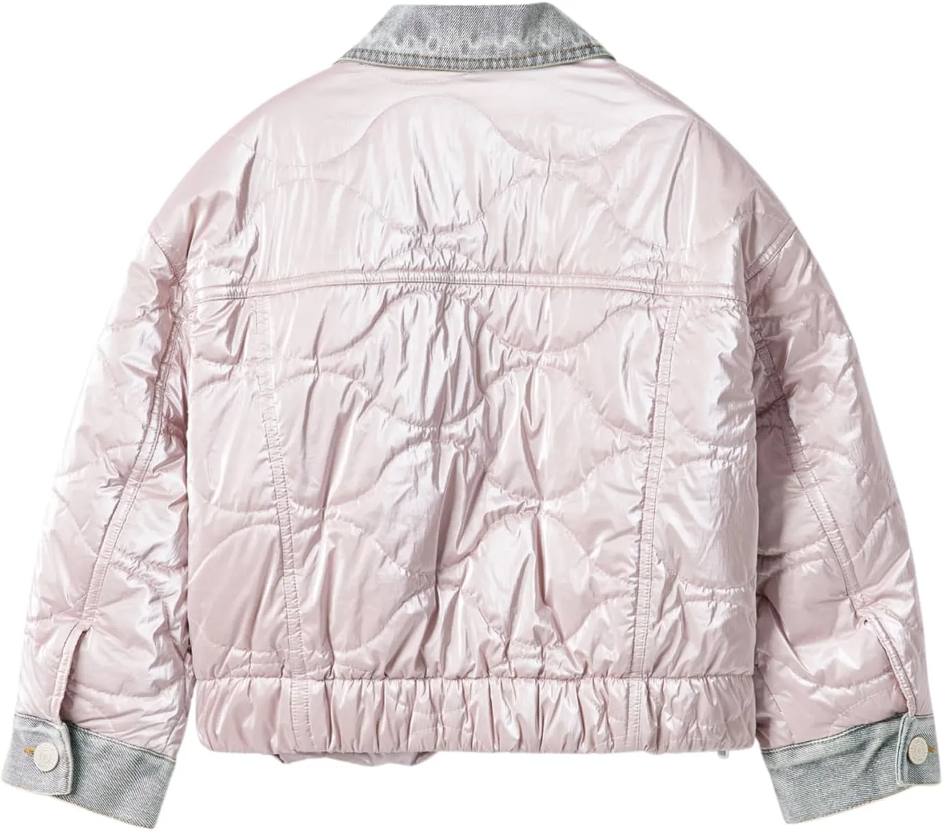 Desigual Little Girl's Iridescent Patchwork Jacket