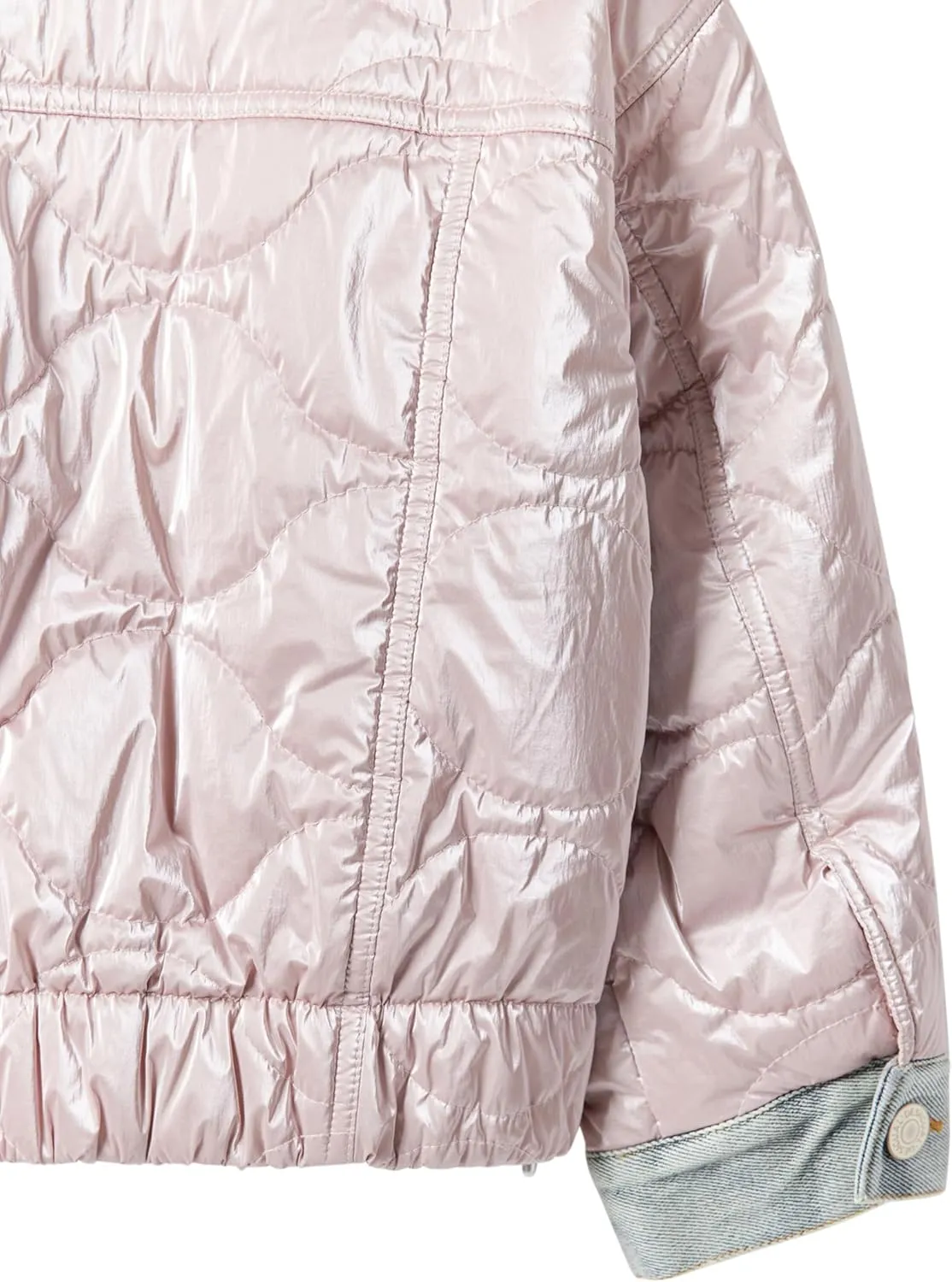 Desigual Little Girl's Iridescent Patchwork Jacket