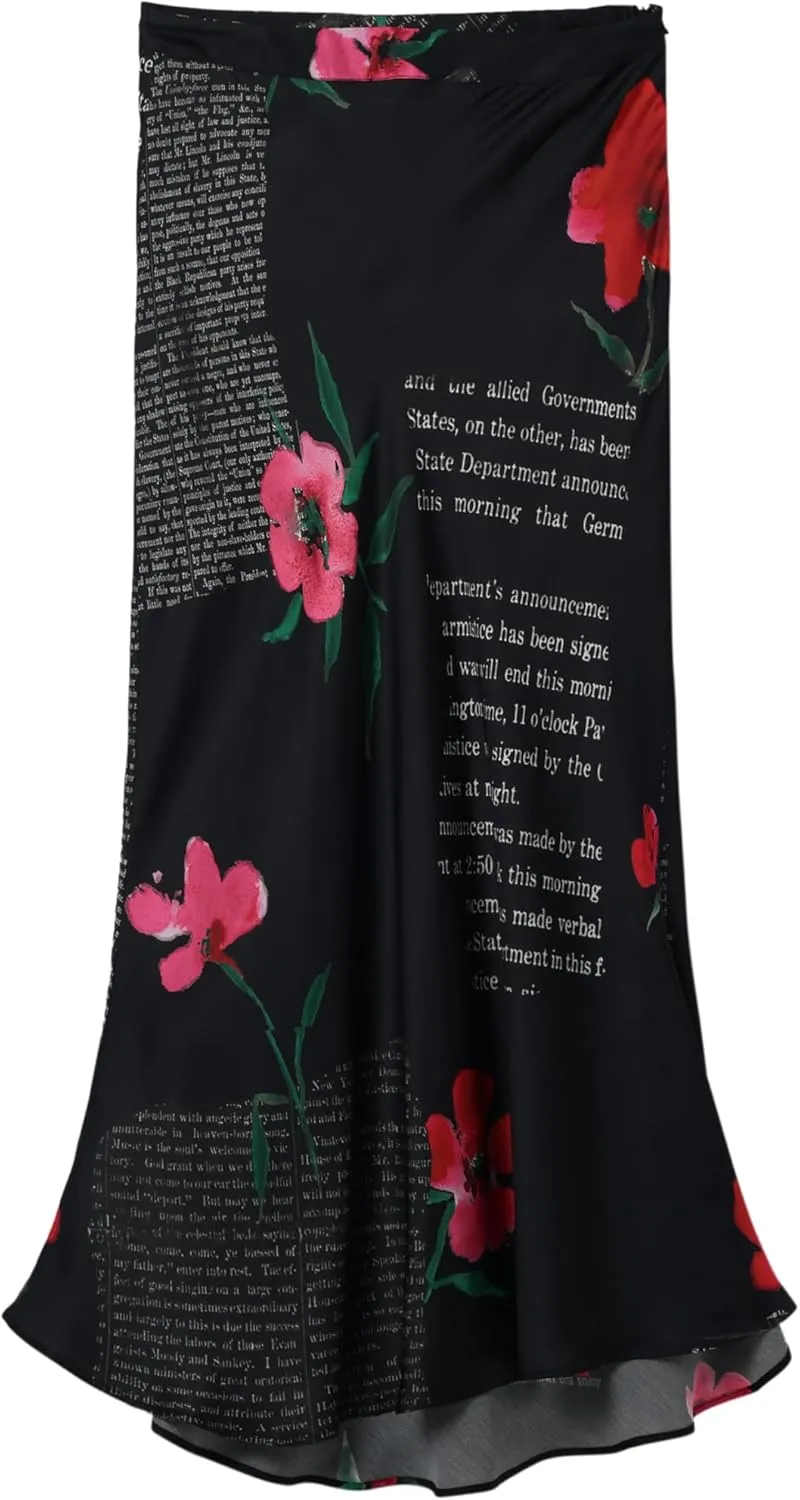 Desigual Women's Woman Woven Skirt Long
