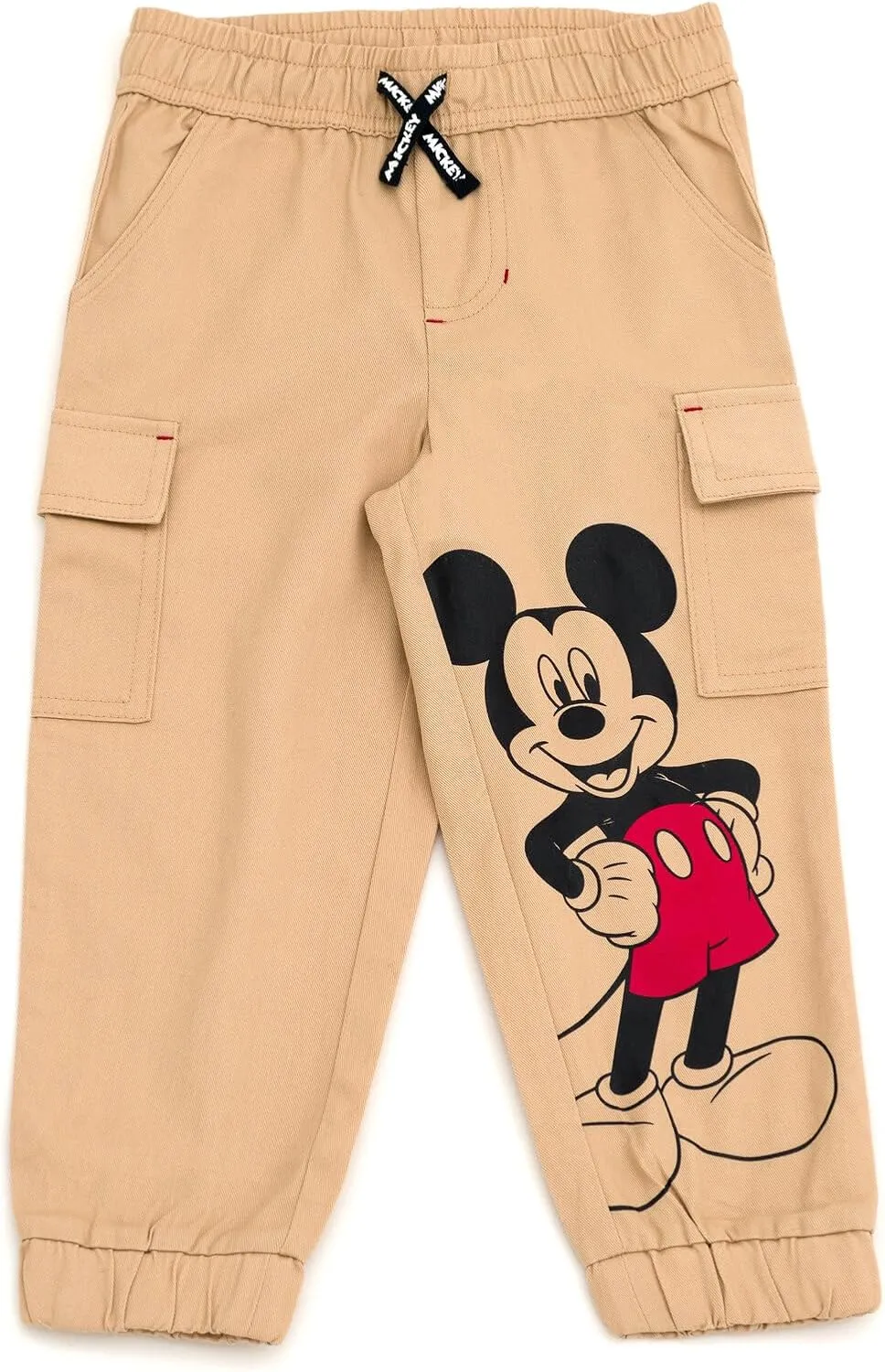 Disney Junior Fleece Sweatshirt and Twill Jogger Pants Outfit Set Toddler to Big Kid Sizes (2T - 14-16)
