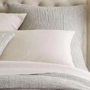 Elsa Grey Sham, Standard Size, Grey Graphic Pattern