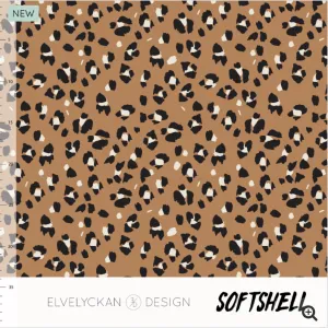Elvelyckan Lynx Dots Softshell