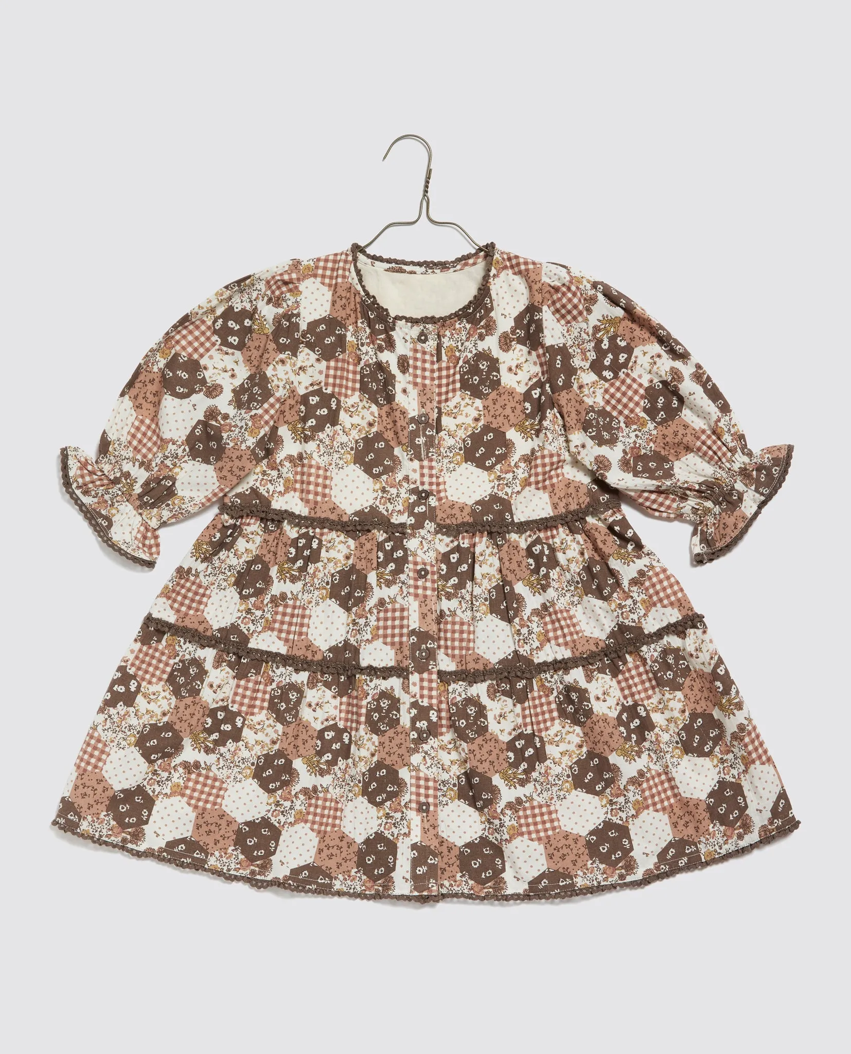 Esme Dress - Patchwork Print