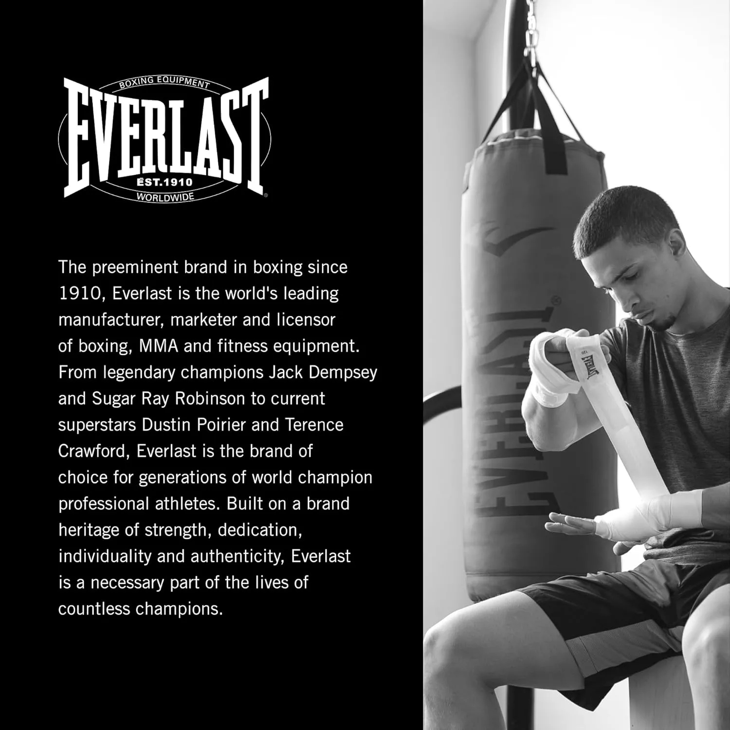 Everlast Elite 2 & Prime Punching Bag – Durable PVC Boxing Bag & Equipment for MMA, Kickboxing, Muay Thai, Home Gym Training