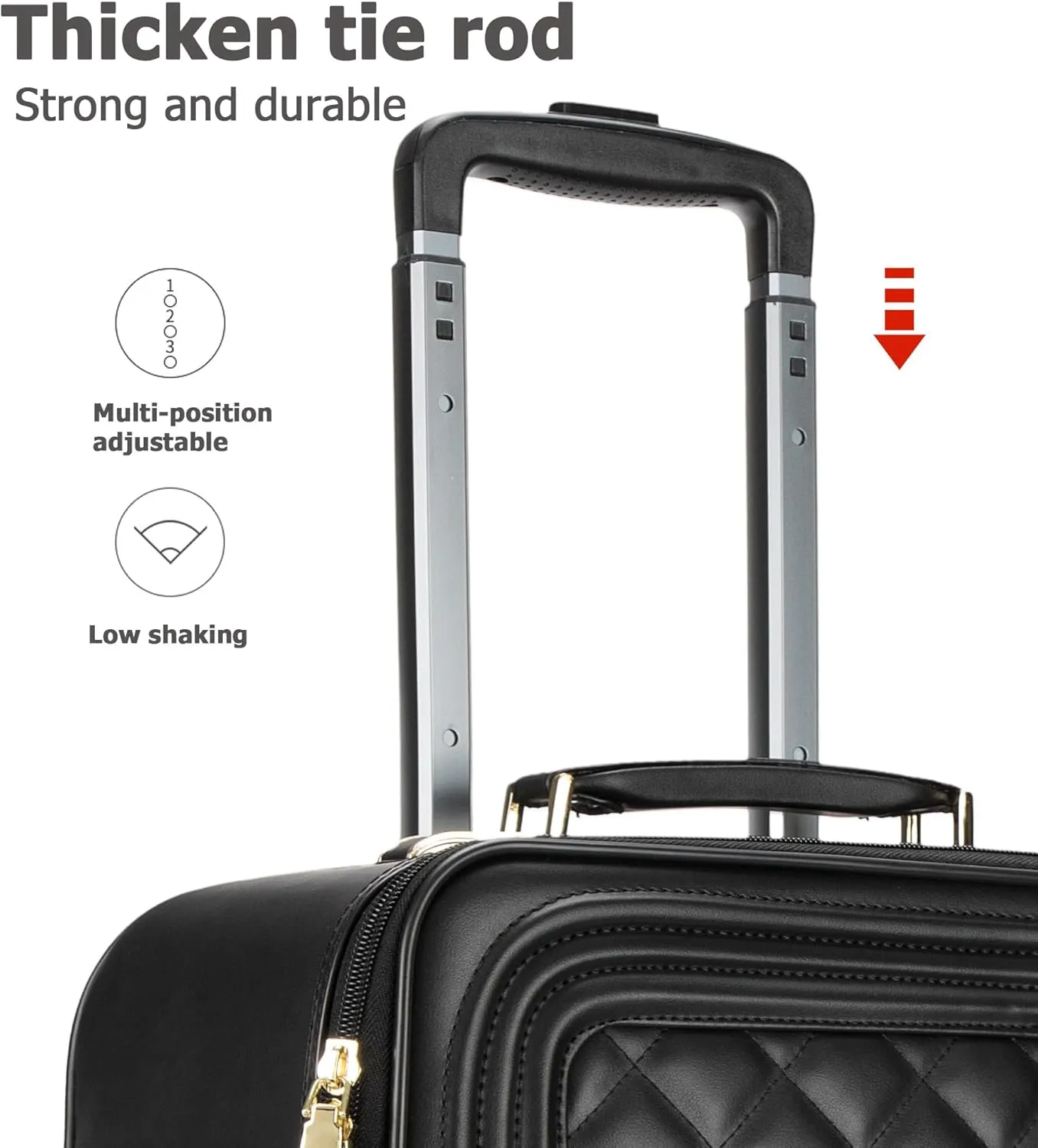 feilario 20in 2 Piece Set Travel Leather Softside Carry On Luggage Double Spinner Wheels Checked Suitcase