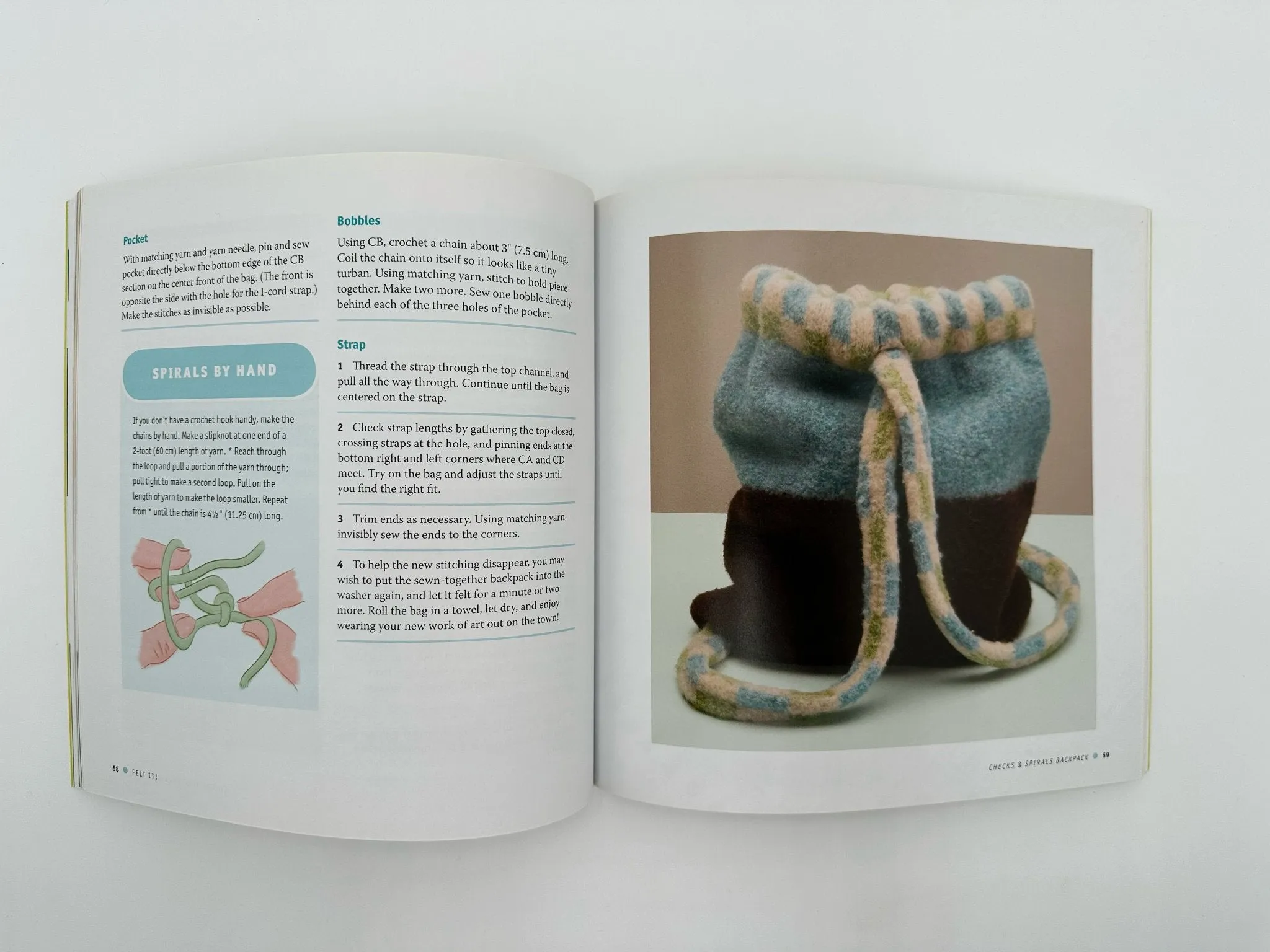 Felt It!  Book by Maggie Pace 20 Fun & Fabulous Projects to Knit and Felt