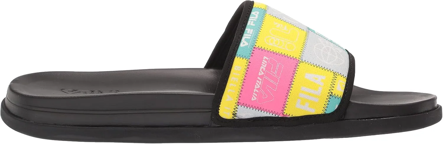 Fila Women's Drifter Lux Patchwork Slide Sandal