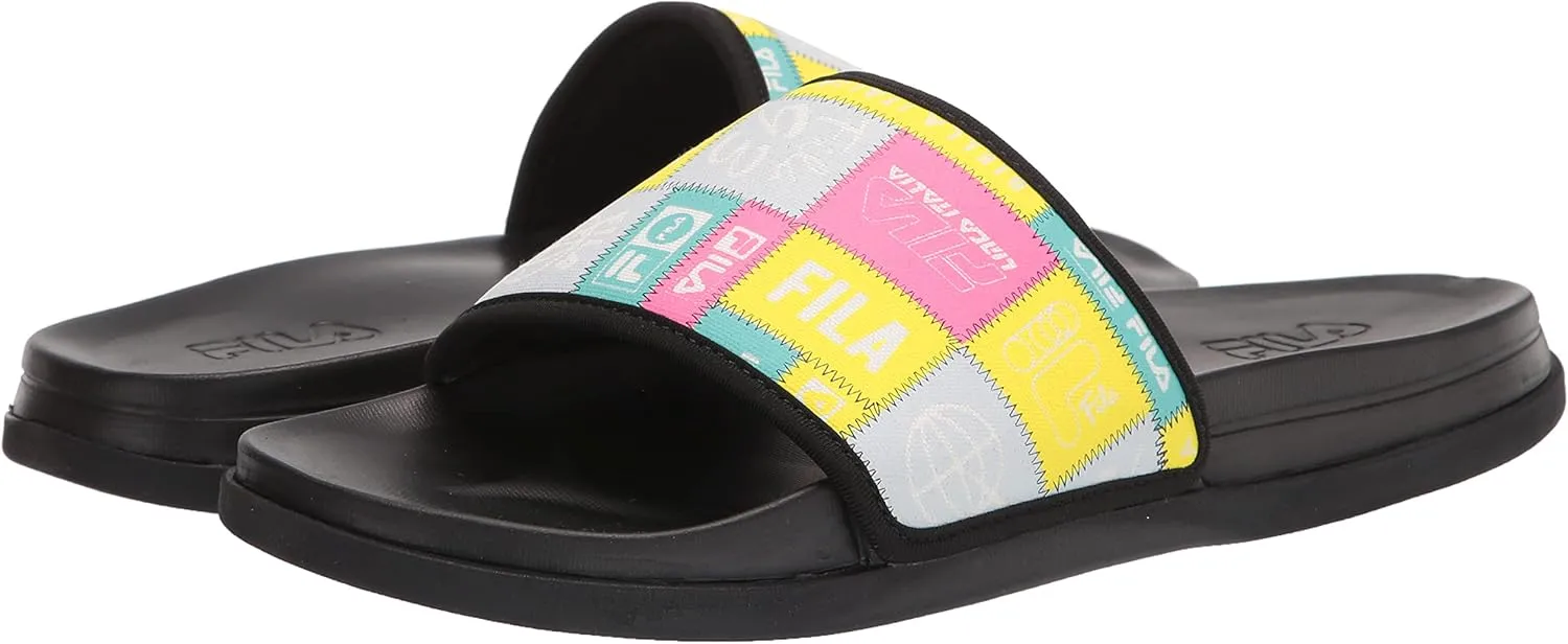 Fila Women's Drifter Lux Patchwork Slide Sandal
