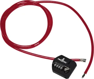 FIREDISC - 6 Foot Security Multi Loop Cable Lock (Limited Edition) - Backyard Plow Disc Cooker | Portable Propane Outdoor Camping Grill