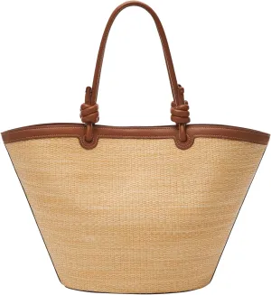 Fossil Rachel Tote Bag, Straw/Brown