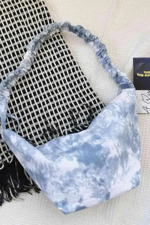 Free-Spirited Flair Tie-Dye Canvas Sling Bag