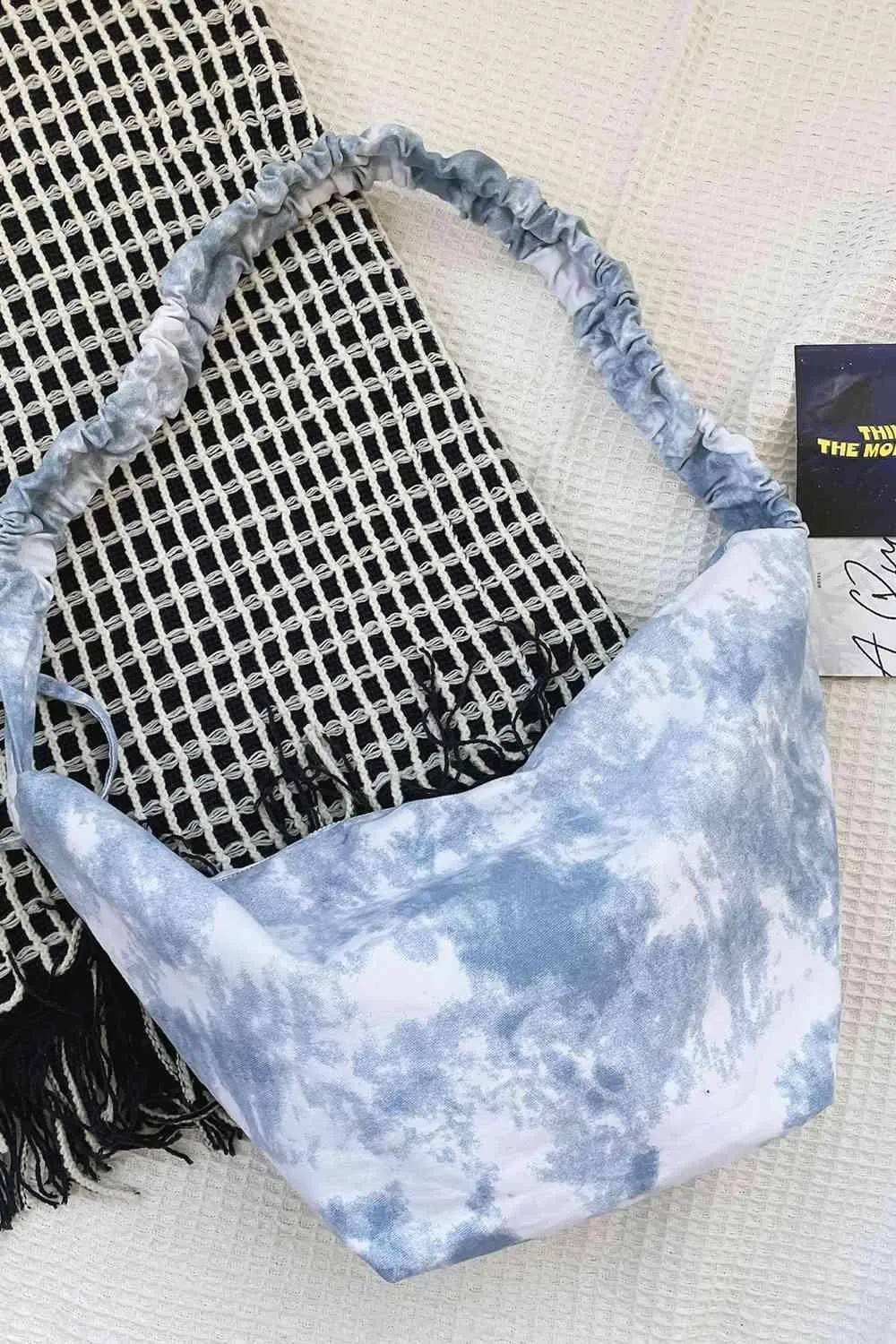 Free-Spirited Flair Tie-Dye Canvas Sling Bag