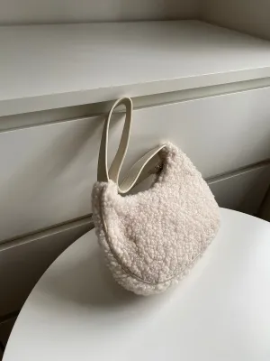 Fuzzy Baguette Bag - Alpine