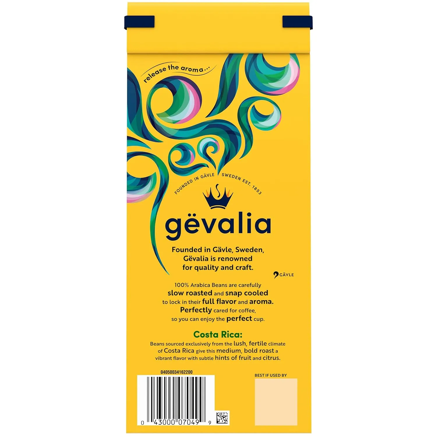 Gevalia Special Reserve Costa Rica Single Origin Medium Roast Ground Coffee, 10 oz. Bag