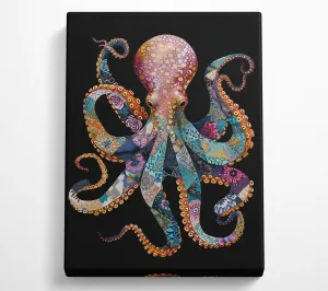 Golden Patchwork Octopus