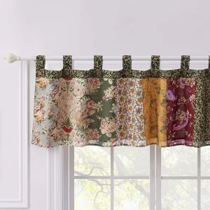 Greenland Home Antique Chic 21 X 84-Inch Cotton Window Patchwork Valance, Multicolor