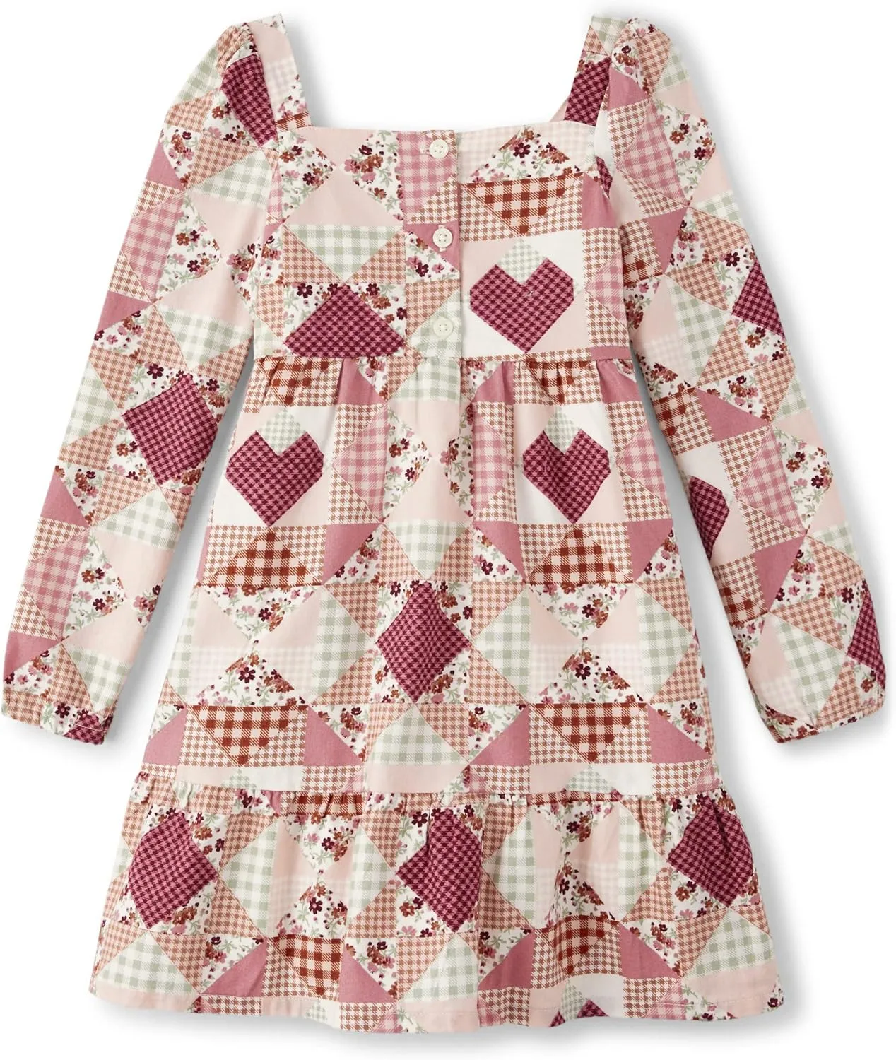 Gymboree Girls and Toddler Long Sleeve Tiered Dresses