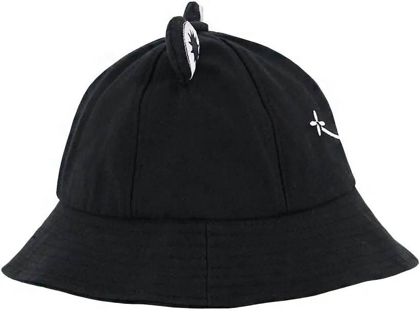 Haoohu Adults Frog Cotton Bucket Cap - Fisherman Beach Festival Sun Hat for Dress up Party