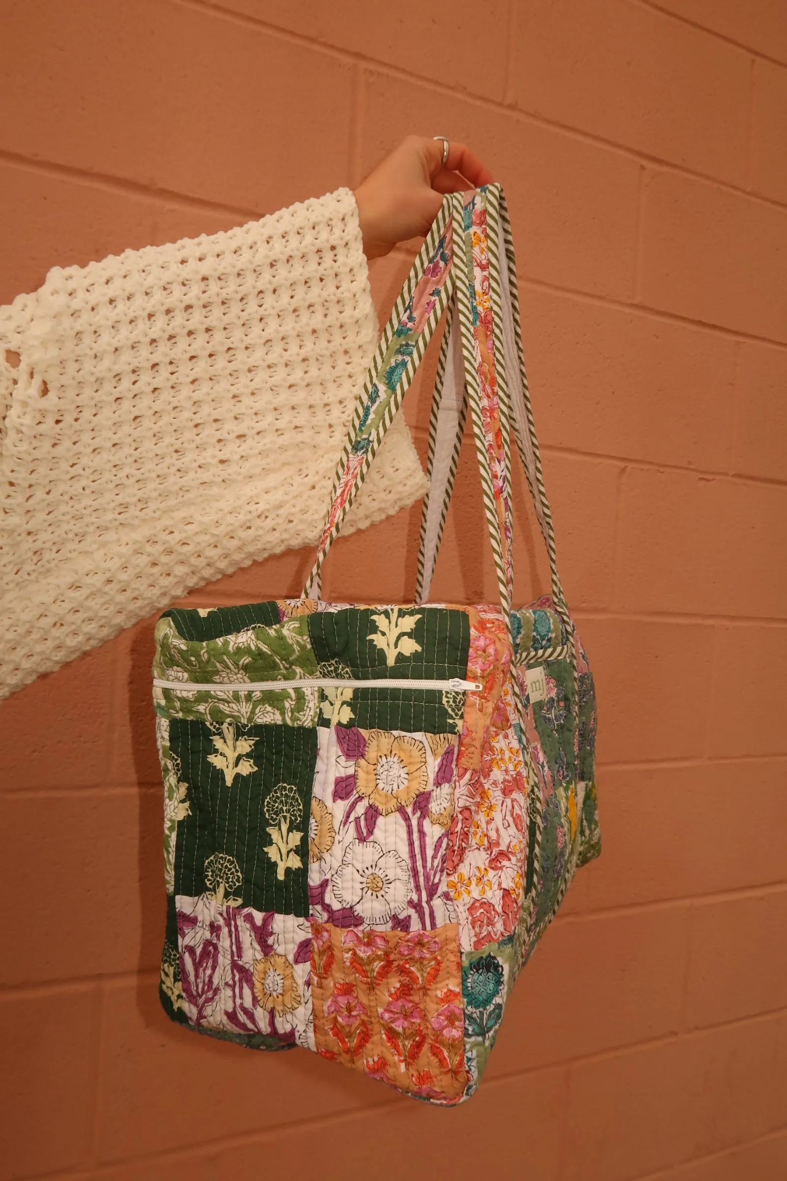 Hattie Quilted Duffle Bag