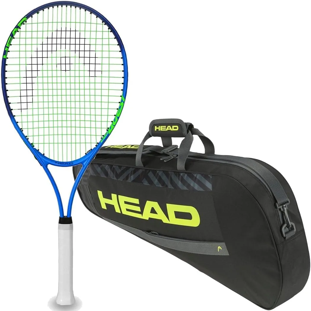 Head Ti. Conquest Tennis Racquet Bundled w a Head Base Tennis Bag or Backpack
