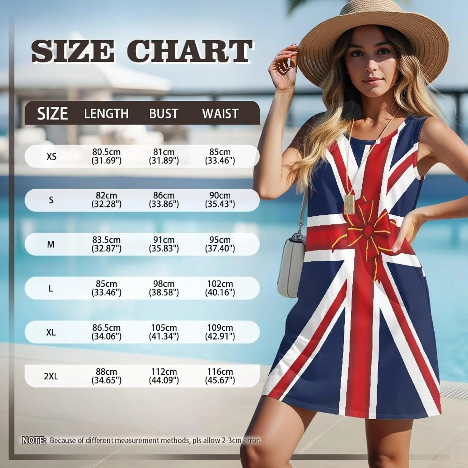 Howilath Women's Summer Sleeveless Dress Casual Sundress Beach T Shirt Dresses Swimsuit Coverup for Girls XS-2XL
