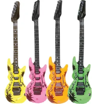 INFLATABLE NEON GUITAR