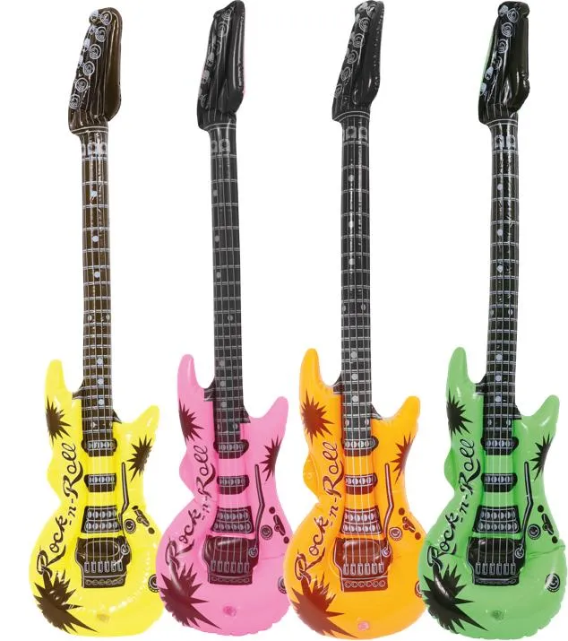 INFLATABLE NEON GUITAR