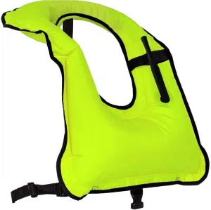Inflatable Snorkel Vest Adults Swim Vest Portable Snorkeling Jackets for Diving Swimming Kayaking Surfing Safety Load Up to 220 Ibs