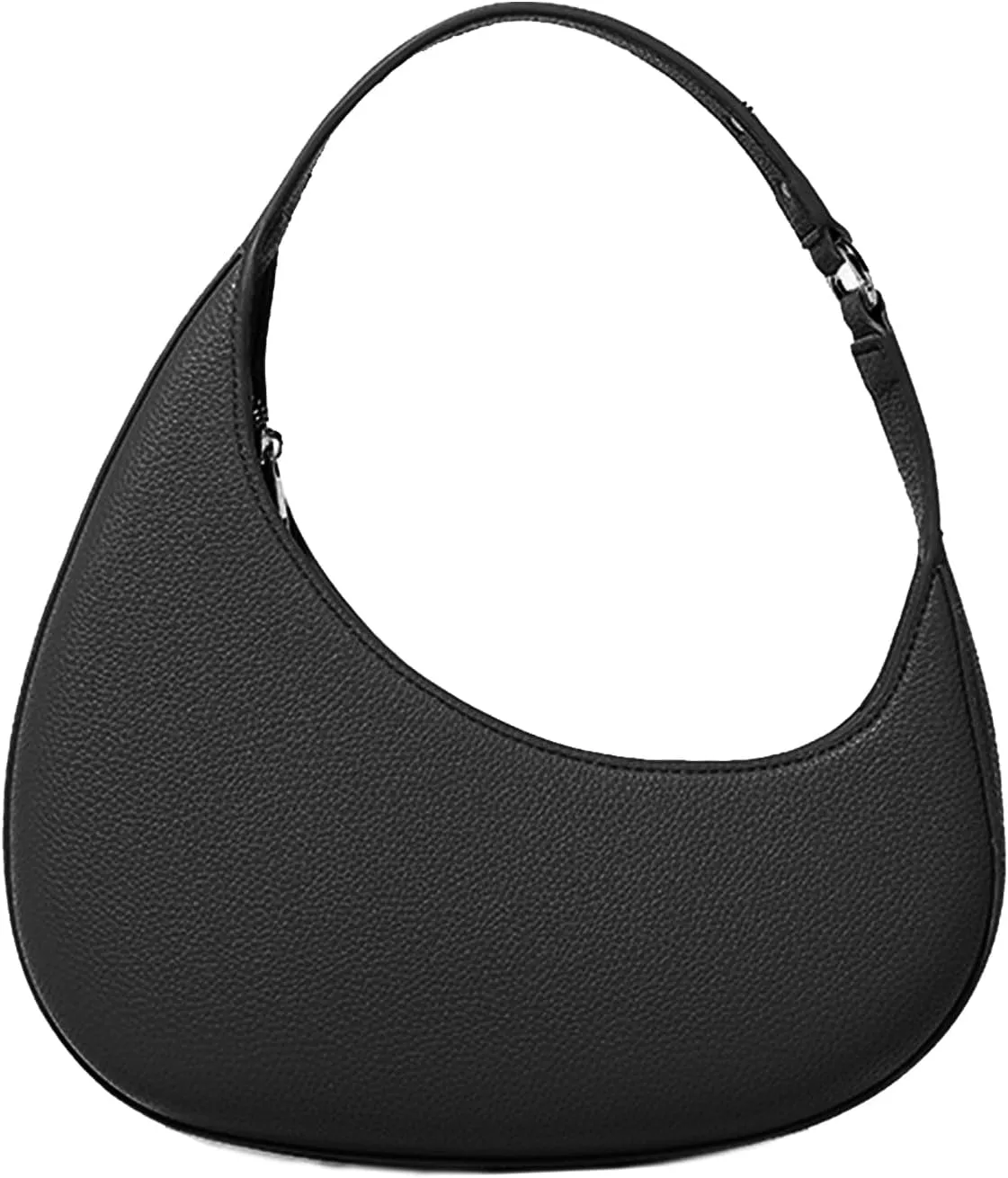 Irregular PU solid color underarm bag, women's fashionable shoulder bag