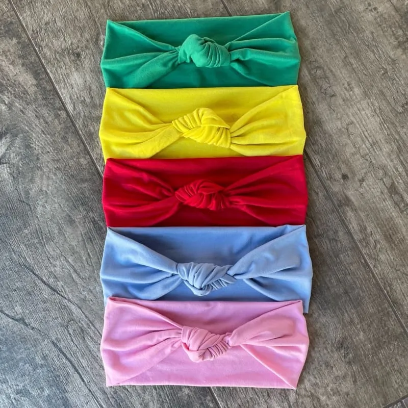 Jersey Knit Knotted Headbands