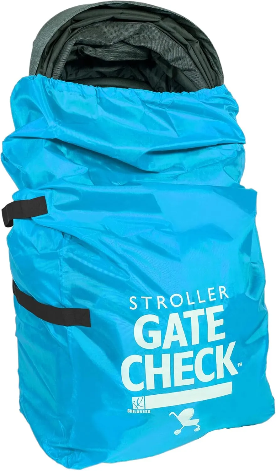 J.L. Childress Gate Check Bag for Single & Double Strollers - Stroller Bag for Airplane - Large Stroller Travel Bag for Airplane - Air Travel Stroller Bag